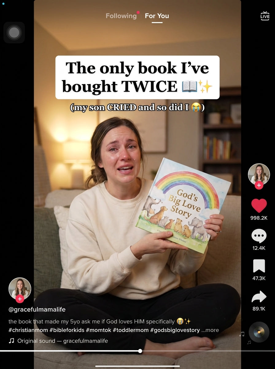 God's Big Love Story: Bible Stories for Little Ones (eBook)