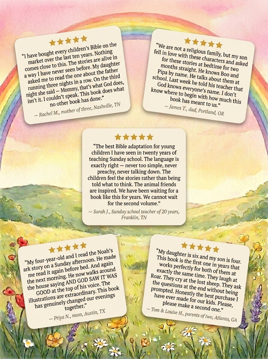 God's Big Love Story: Bible Stories for Little Ones (eBook)