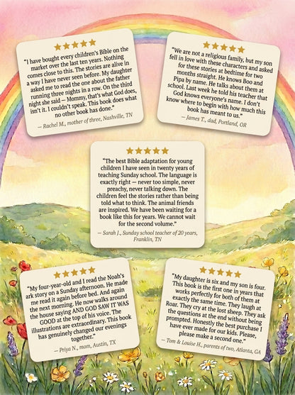 God's Big Love Story: Bible Stories for Little Ones (eBook)
